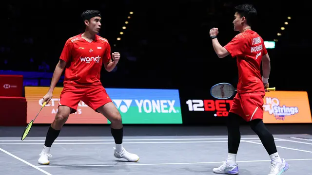 Leo Rolly Carnando/Bagas Maulana - All England 2025 - Bulu Tangkis