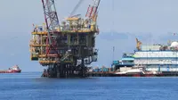 Industri pengeboran minyak lepas pantai di Kalimantan Timur (Abelda Gunawan/Liputan6.com) 