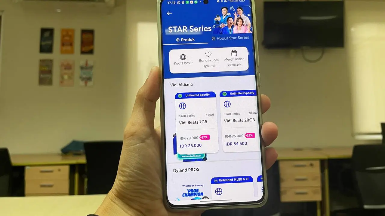 XL Axiata merilis paket data Star Series untuk pelanggan prabayar, demi memudahkan pengguna mengakses konten-konten entertainment pilihan mereka.