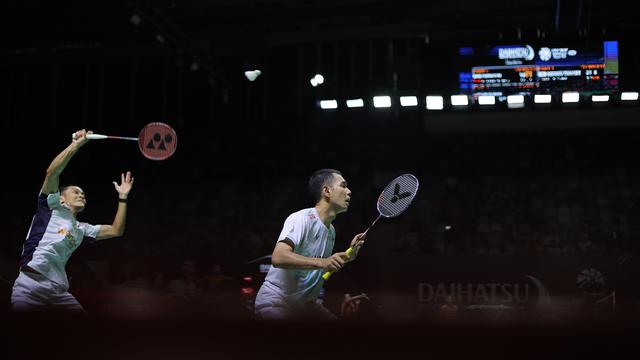 Kalahkan Wakil Taiwan, Fajar/Fikri Melaju ke 16 Besar Indonesia Masters 2026