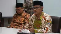 Ketua PP Muhammadiyah Haedar Nashir. (Liputan6.com/Fajar Abrori)