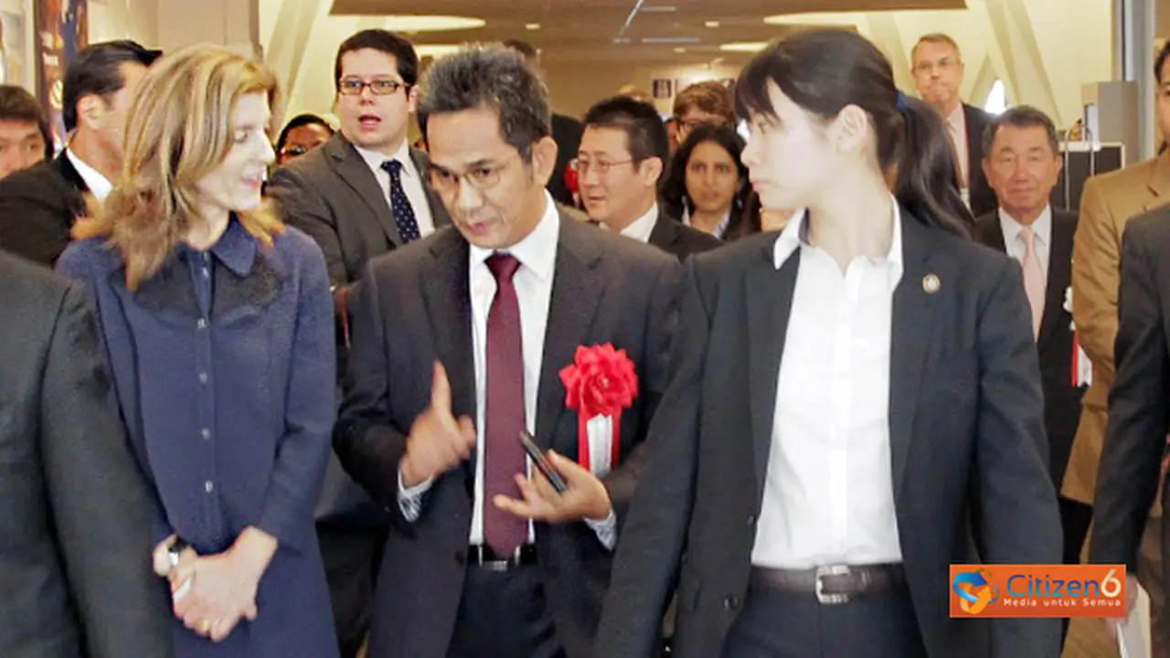 Pertemuan Dubes RI dengan Dubes AS pada Foodex 2014