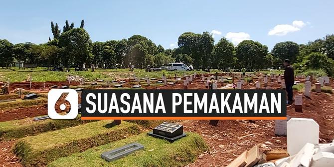 VIDEO: Suasana Pemakaman Khusus Covid-19 Saat Idul Fitri