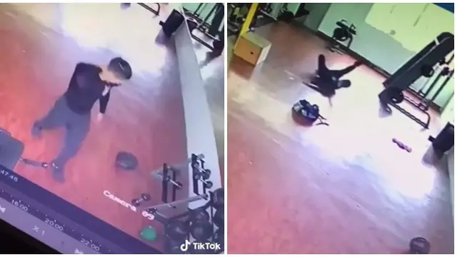 Viral Video Kaki Pria Ini Ditarik Makhluk Halus saat Nge-Gym, Bikin Merinding
