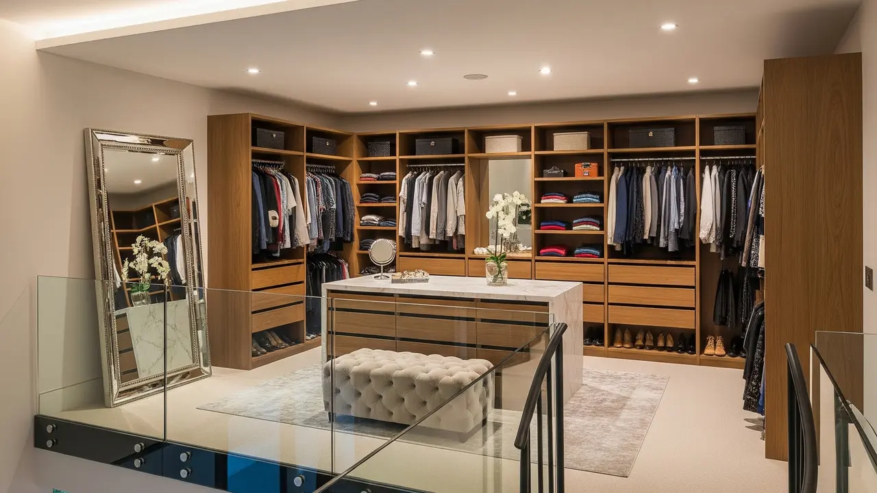 Cara Praktis Menambahkan Walk-in Closet di Mezzanine