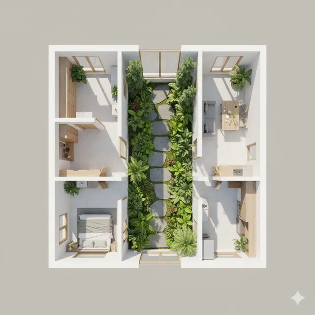 Desain Rumah Minimalis di Lahan 5x10 Meter