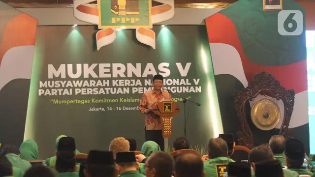 Menteri Mahfud MD Buka Mukernas Ke-V PPP