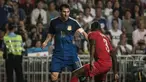 Timnas Argentina dipastikan akan mengunjungi Indonesia pada 19 Juni 2023 dalam laga FIFA Matchday menghadapi Timnas Indonesia senior di Stadion Utama Gelora Bung Karno (SUGBK). Kabarnya PSSI mesti mengeluarkan mahar di kisaran Rp89 miliar hingga Rp119 miliar. Harga tersebut tentunya jauh lebih tinggi dibandingkan saat Argentina bertanding menghadapi Hong Kong pada tahun 2014. Kala itu HKFA, PSSI-nya Hong Kong mengeluarkan total 30 juta dolar Hong Kong atau setara Rp57,3 miliar untuk mendatangkan Lionel Messi bersama Timnas Argentina, di mana dalam laga tersebut La Pulga hanya bermain selama 30 menit dengan mencetak 2 gol dalam laga yang berakhir 7-0. (AFP/Anthony Wallace)