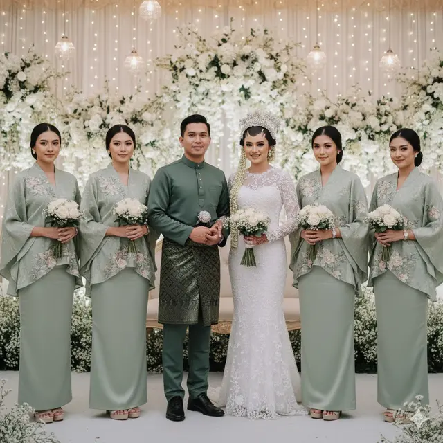 Baju Bridesmaid ala Malaysia