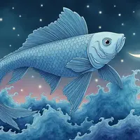 logo ramalan zodiak pisces (sumber: AI generated)