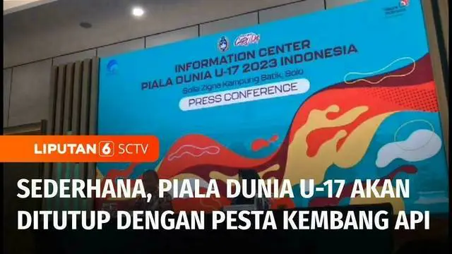 Tak seperti kelompok senior, Piala Dunia U-17 akan ditutup dengan seremoni sederhana. Jerman akan melawan Prancis dalam laga final Piala Dunia U-17.