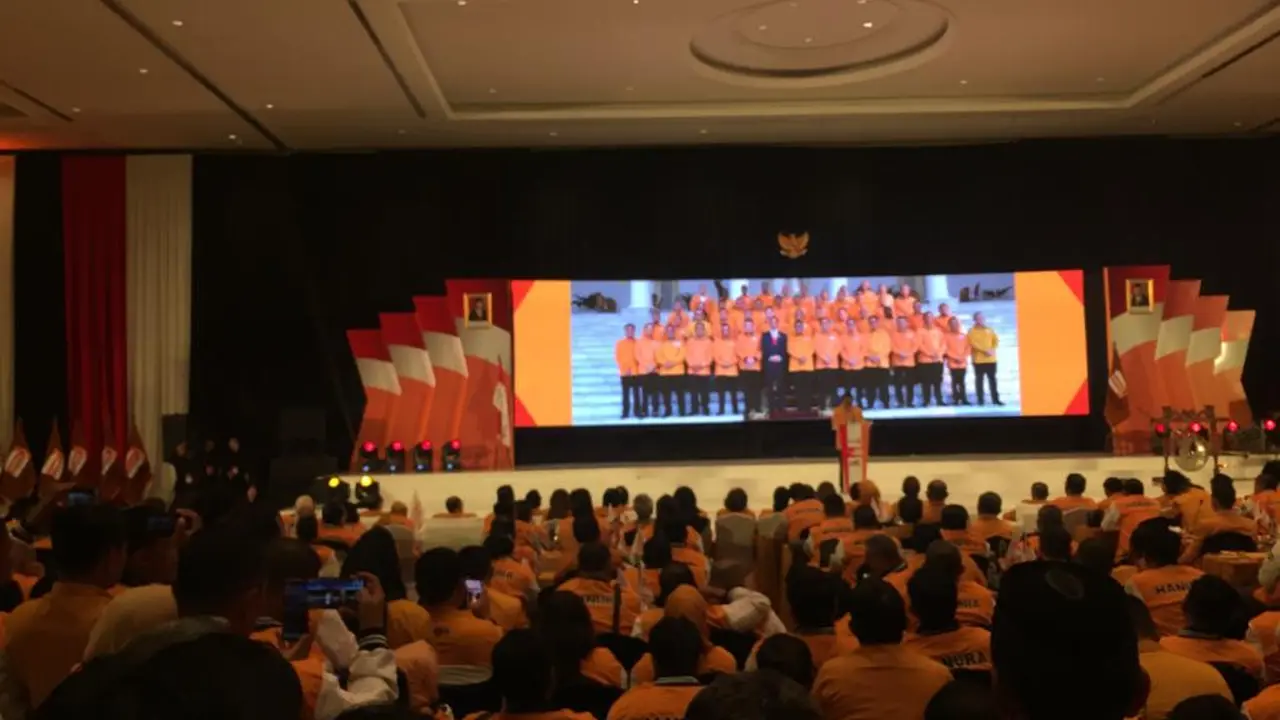 Partai Hanura menggelar Musyawarah Nasional (Munas) III di Hotel Sultan, Jakarta bertema 'From Zero to Hero'.
