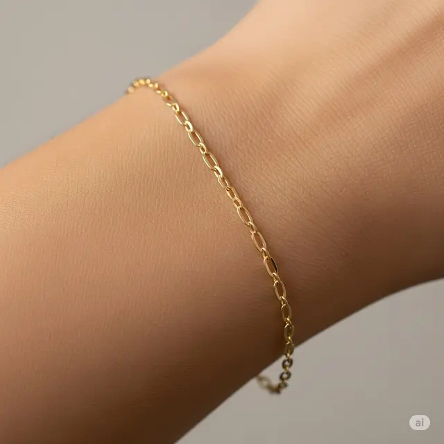Gelang Rantai Tipis (Rante Nori)