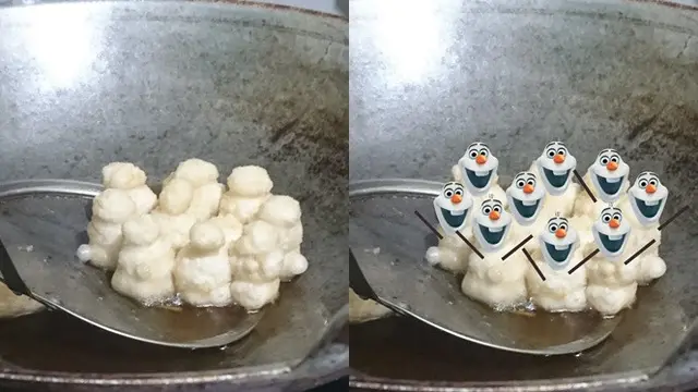 5 Foto Editan Masak Cimol Terlalu Mengembang Ini Bikin Senyum Tipis