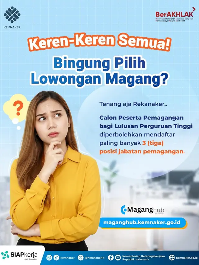 Kemnaker Tutup Pendaftaran Program Magang Nasional Batch I, 156 Ribu Calon Peserta Terdaftar