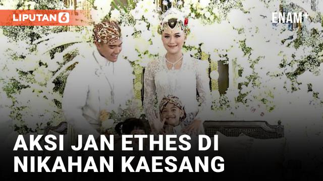 Momen Jan Ethes Kawal Jokowi saat Pernikahan Kaesang