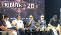Deddy Dhukun Ungkap Manifestasi Kehadiran Mendiang Dian Pramana Poetra di Konser Tribute to 2D