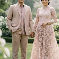 Ilustrasi Kebaya Modern untuk Lamaran/Gemini AI