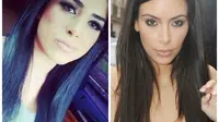 Claudia Ochoa Felix, beking pemimpin kartel narkoba Meksiko nan cantik dan seksi. Mirip selebriti Kim Kardashian. (Daily Mail)