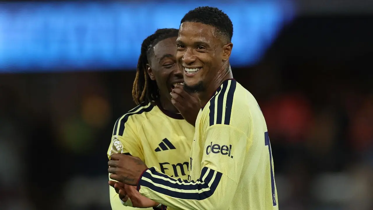 Pemain Arsenal, Ezri Konsa dan Eberechi Eze