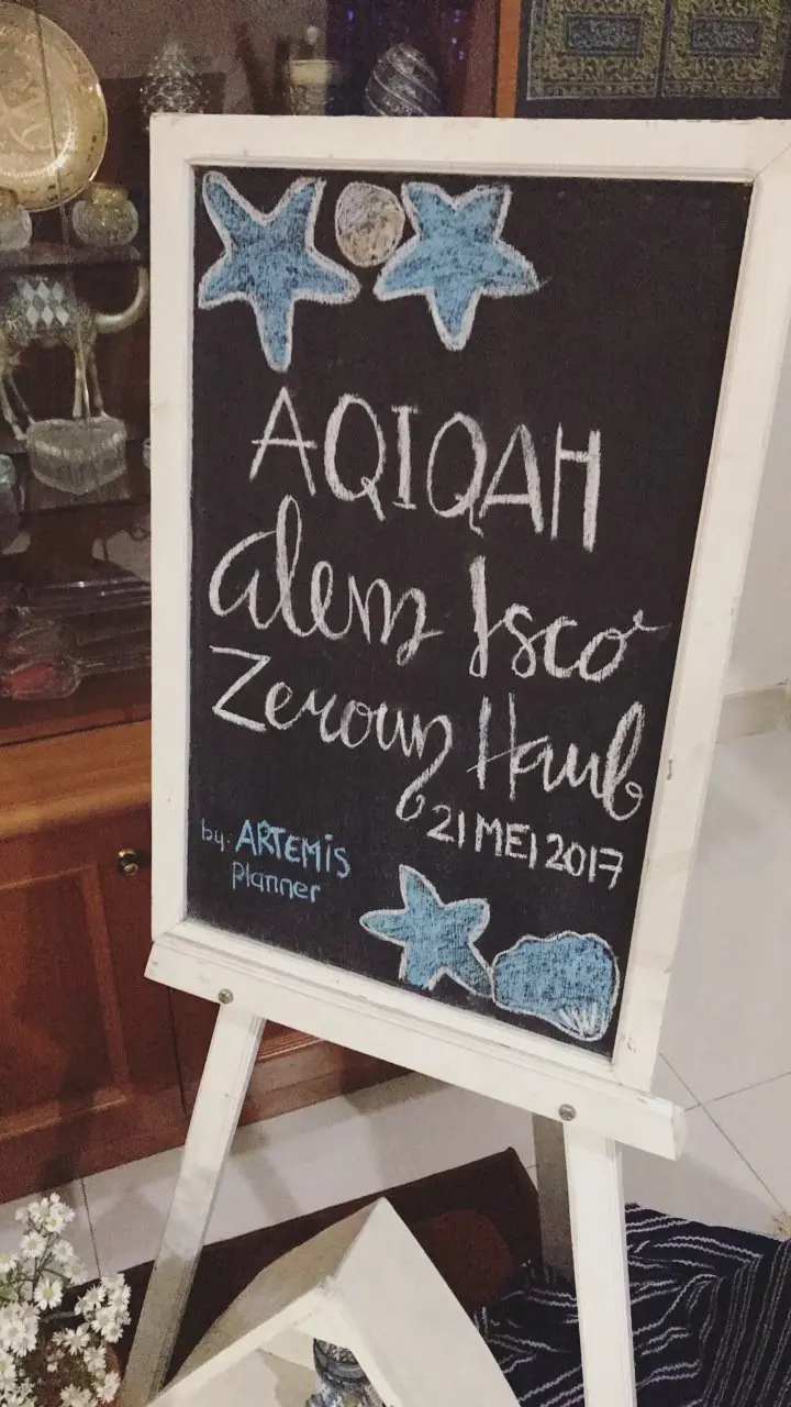 Donny Michael dan Aryani Fitriana gelar akikah anak pertama [foto: instagram/aryanifitriana24]
