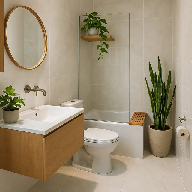 Model Kamar Mandi Kecil tapi Mewah (Image by ChatGPT)