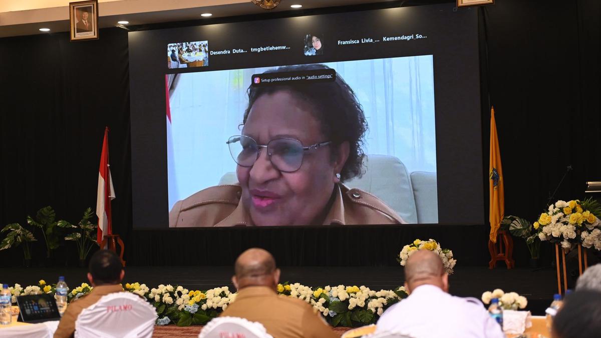 Wamendagri Ribka Haluk Minta RKPD 2027 Papua Pegunungan Selaras dengan Prioritas Nasional