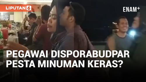 VIDEO: Pegawai Disporabudpar Grobogan Diklaim Minum Miras dan Berjoget di Bali