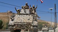Pasukan Lebanon di medan pertempuran melawan ISIS (AFP)