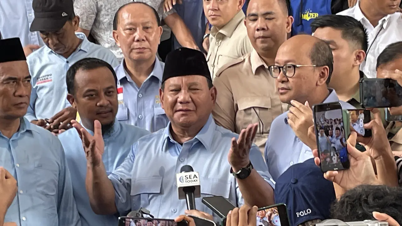 Calon Presiden (Capres) nomor urut dua, Prabowo Subianto