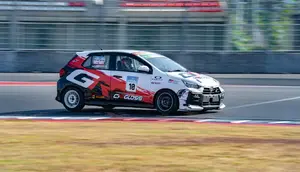Cargloss Racing Buktikan Daya Saingnya di OMR Agya Mandalika