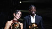 Aitana Bonmati Cetak Hattrick Ballon d'Or Feminin, Ini 5 Pesepak Bola Putra yang juga Pernah 3 Kali Jadi Pemain Terbaik Dunia