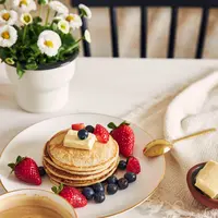 Ilustrasi oat pancake./Copyright&nbsp;freepik.com/author/wirestock