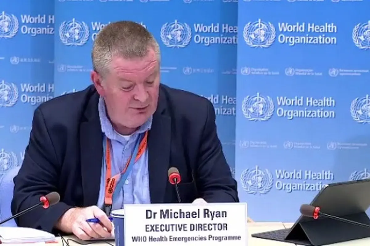 Direktur Eksekutif Program Kedaruratan World Health Organization (WHO) Michael Ryan