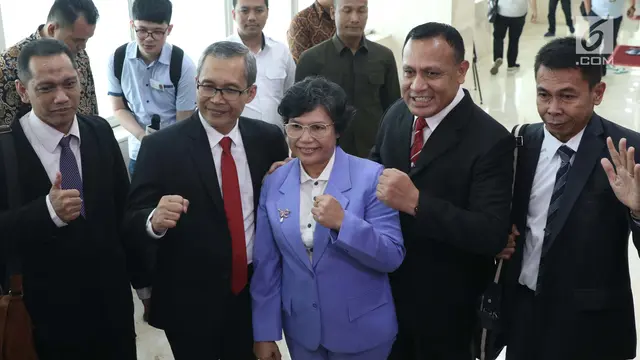 DPR Sahkan Pimpinan KPK Terpilih Periode 2019-202