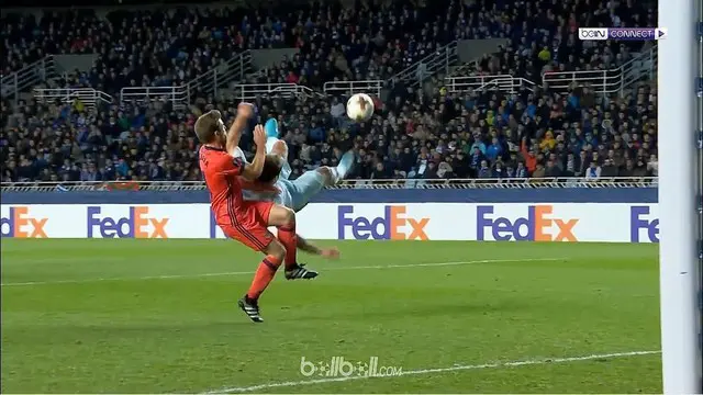 Branislav Ivanovic mencetak gol indah saat Zenit menang 3-1 atas Real Sociedad. This video is presented by Ballball.