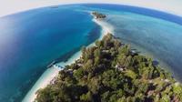 Pulau Dodola, salah satu pulau menawan di gugusan Kepulauan Morotai.