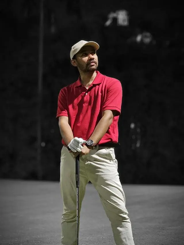Hasil Foto Mode Potrait dan Expert Raw Samsung Galaxy Z Fold 5. Model Pemain Golf
