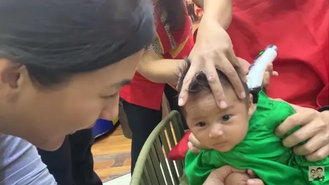 9 Potret Terbaru Kiano Tiger Wong Setelah Potong Rambut, Makin Menggemaskan