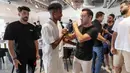 Keinginan Xavi untuk kembali pulang ke Barcelona tak lain untuk memperbaiki performa mantan klubnya tersebut yang saat ini sedang terpuruk. (Photo by Qatar's Al-Sadd Club Website / AFP)