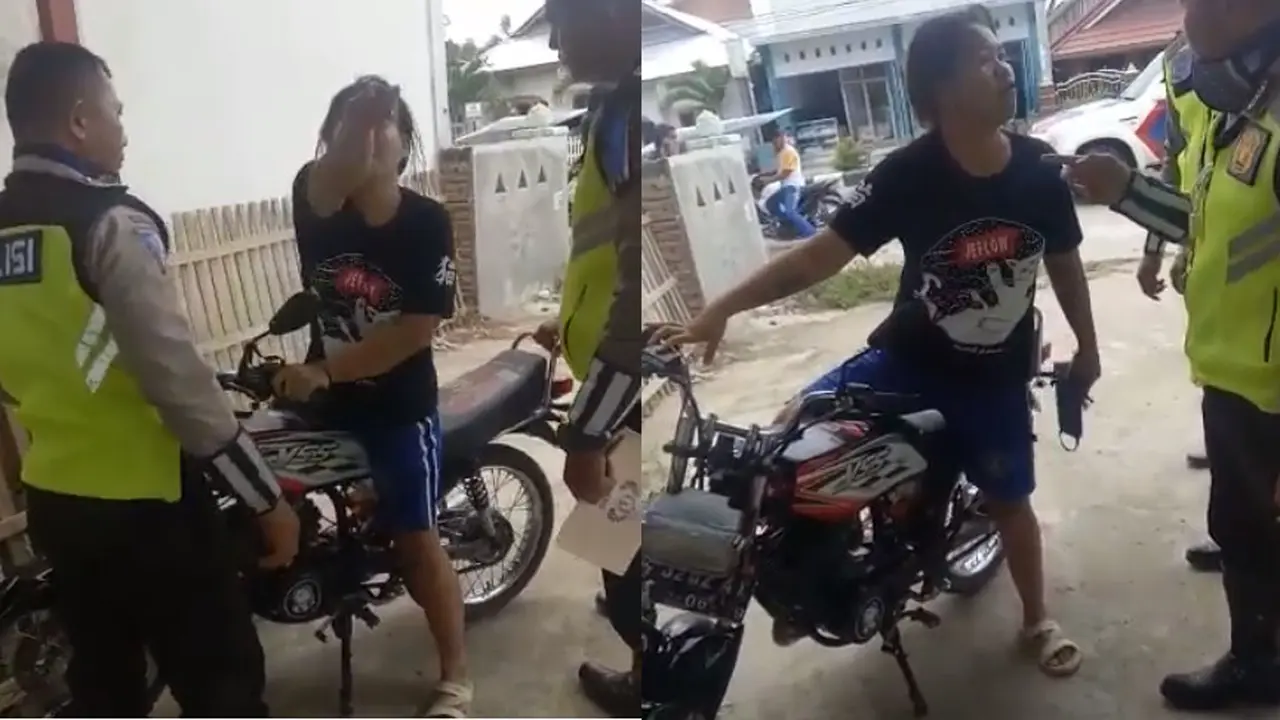 Emak-Emak Tertangkap Operasi Zebra