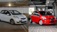 12 Potret Modifikasi Toyota Yaris 'Bakpau', Hatchback Mungil yang Bisa Diajak Mejeng