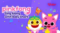 Kartun Pinkfong Sing Along with Baby Shark dapat disaksikan melalui layanan streaming Vidio. (Dok. Vidio)