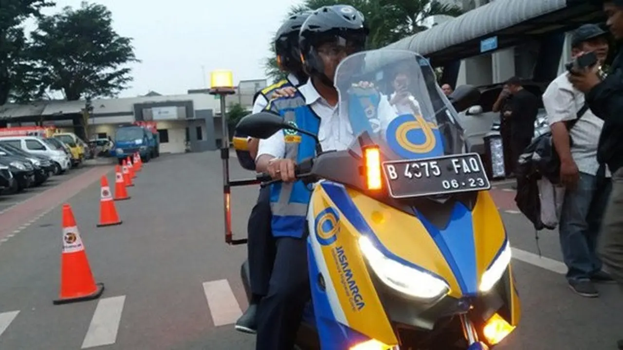 kendaraan operasional jasa marga. ©2018 Merdeka.com/Adi Nugroho