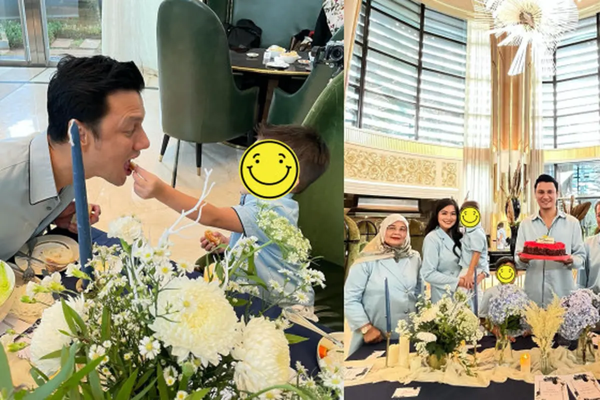 Momen Perayaan Ulang Tahun Christian Sugiono yang Ke-40