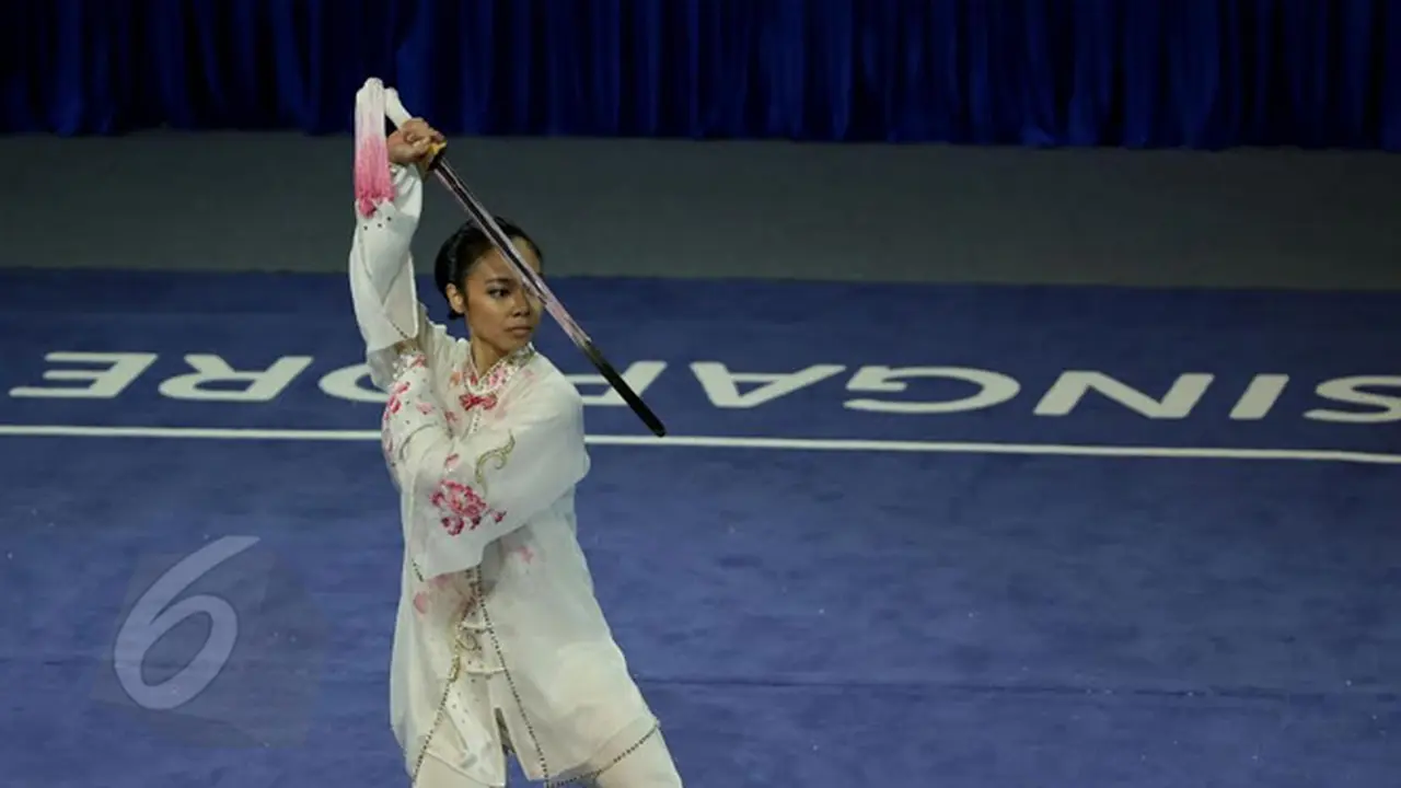 Bintang Wushu Indonesia Lindswell Kwok