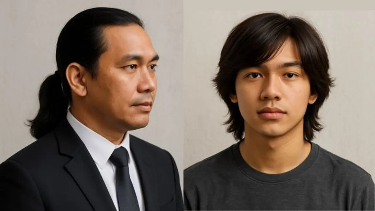 Model Rambut Pria Panjang Rapi (Foto: ChatGPT)