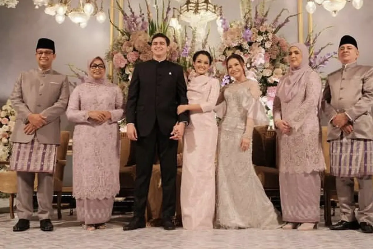 Gaya Rossa saat Kondangan Anak Anies Baswedan