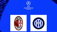 Liga Champions - AC Milan Vs Inter Milan (Bola.com/Adreanus Titus)