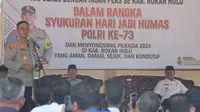 Polisi Rokan Hulu Gandeng Wartawan Kampanyekan Pilkada Damai